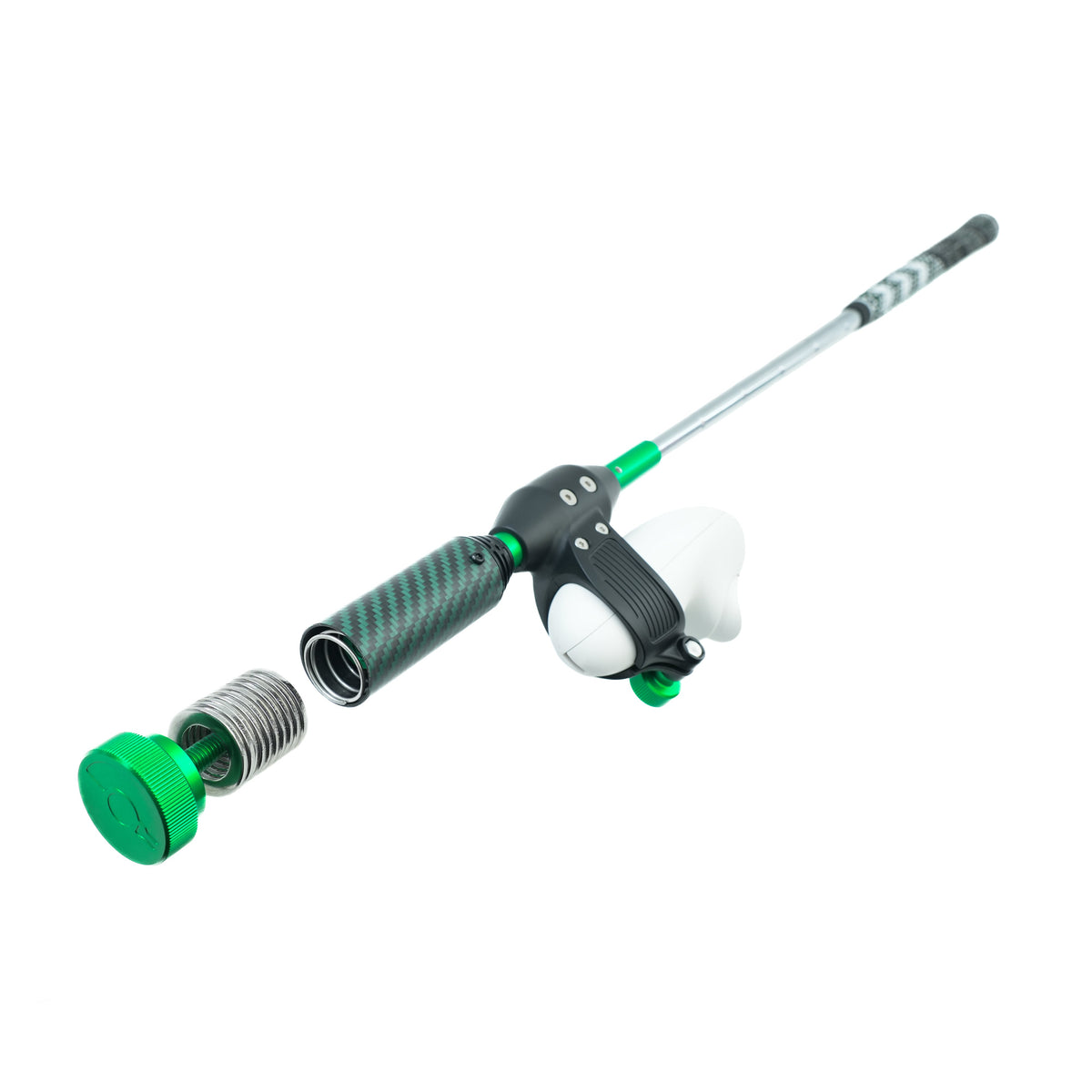 DriVR Elite Chrome - Stepped Steel Weighted Golf Club - Compatible with Quest 2, 3/3s, and Pro