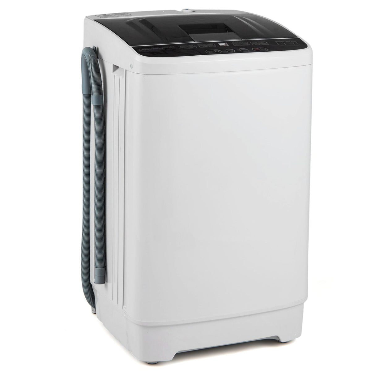 Automatic Washing Machine 7.7 lbs with 8 Programs & Drain Pump