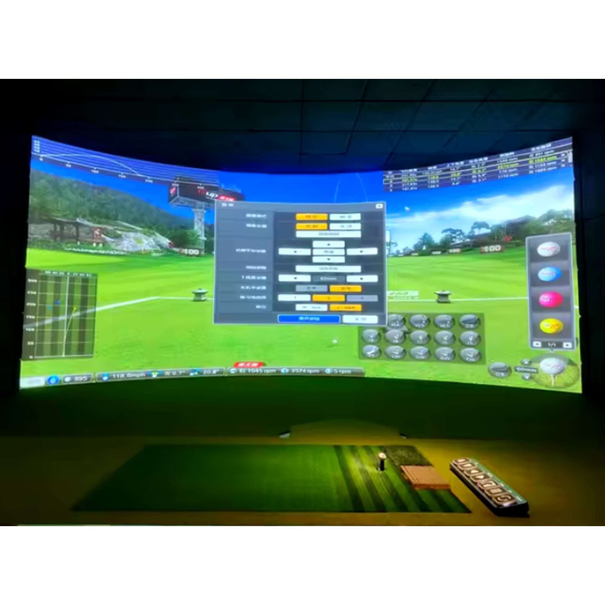 ApexDrive ProGolf 4K Simulator