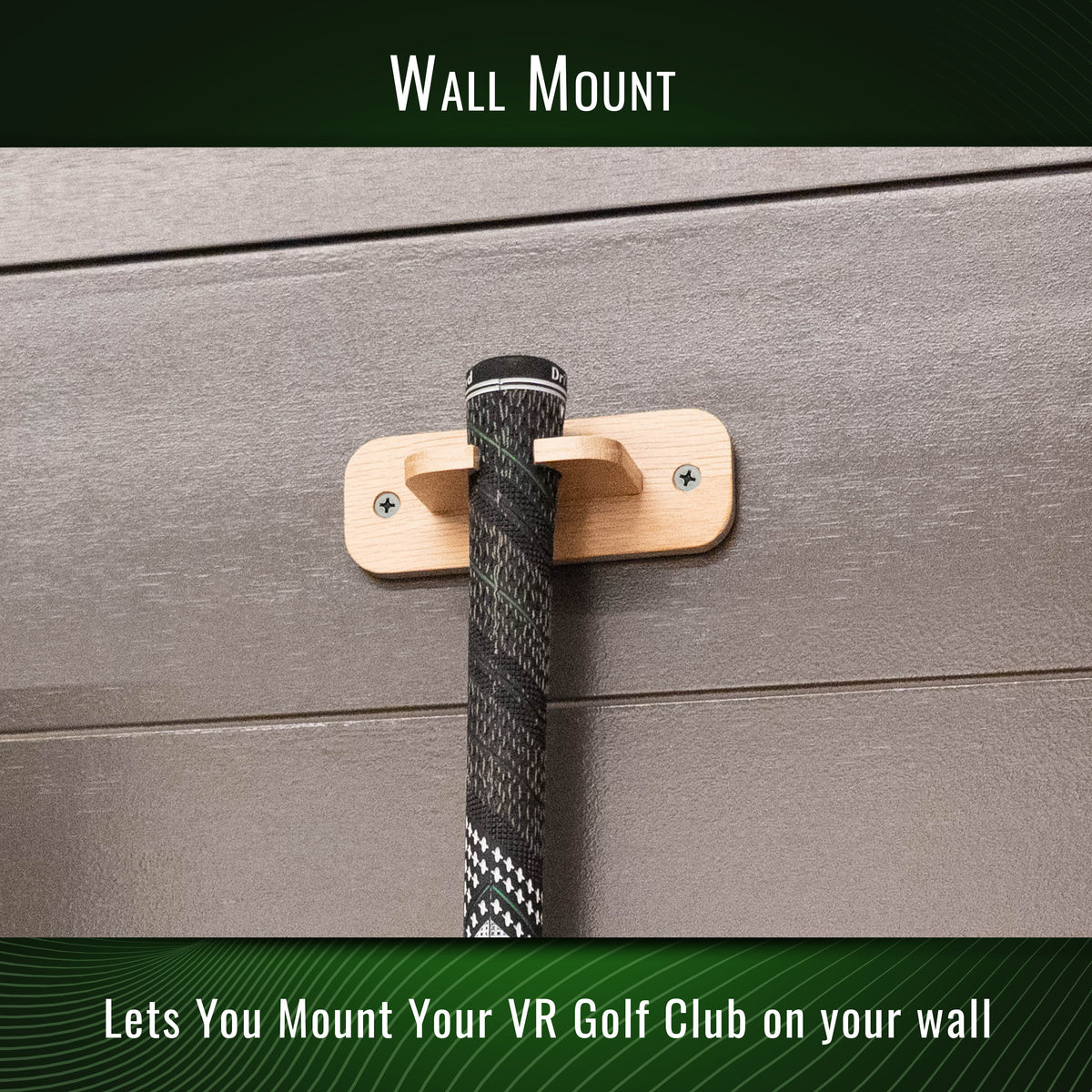 DriVR Elite Chrome - Stepped Steel Weighted Golf Club - Compatible with Quest 2, 3/3s, and Pro