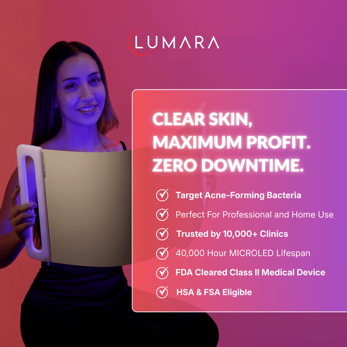 Illuminate Blue V1 | Blue Light Therapy Panel