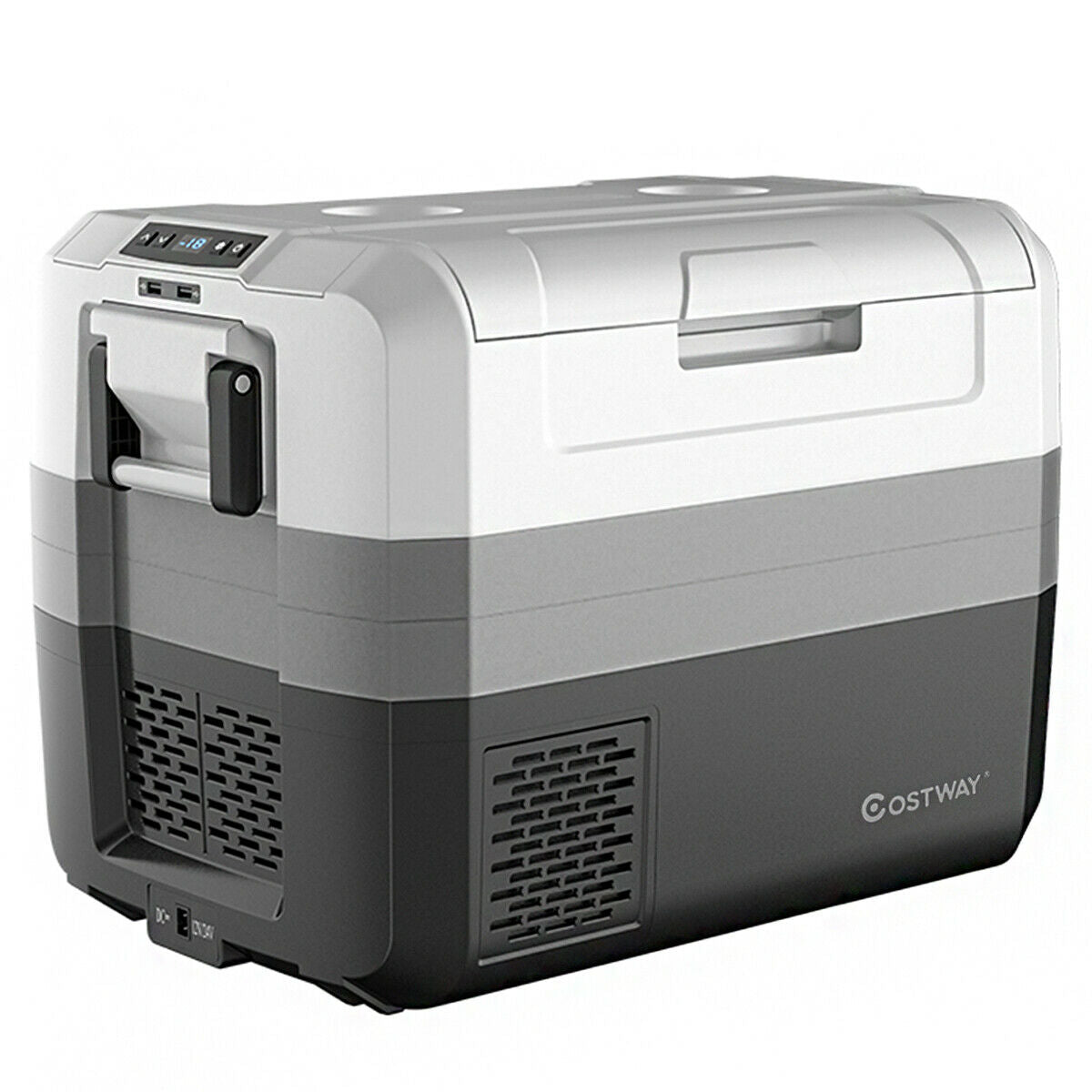 70 Quart Portable Electric Car Camping Cooler